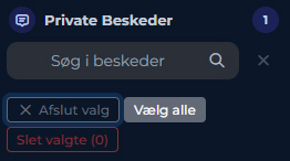 Ny Opdatering - Slet Flere Samtaler