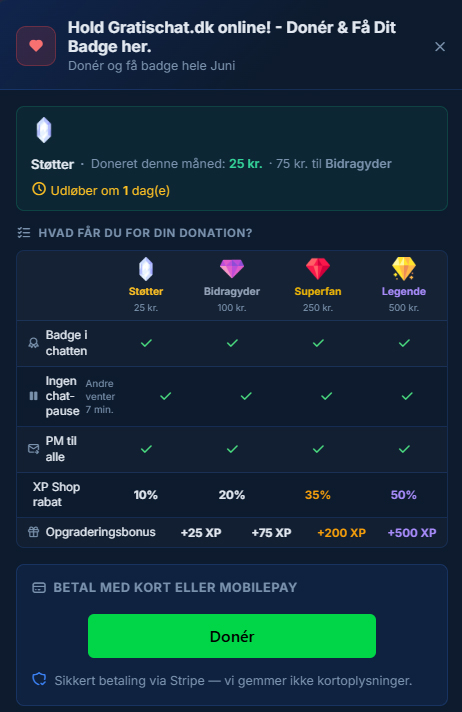 Ny Opdatering - XP Shop - XP Point System
